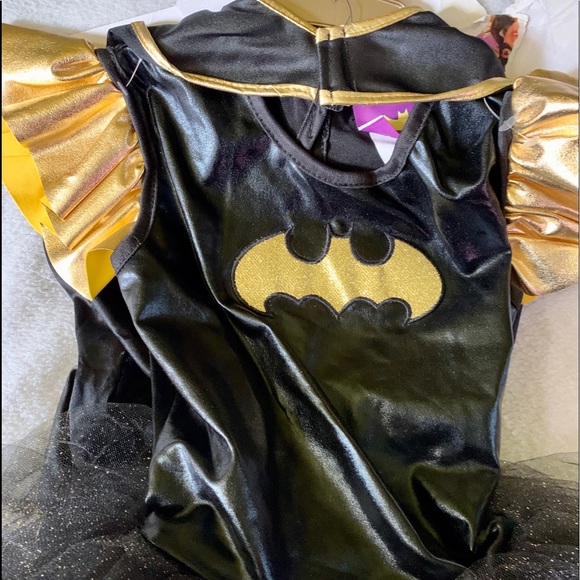 Batgirl Child Deluxe Tutu Dress Halloween Costume - Picture 4 of 8